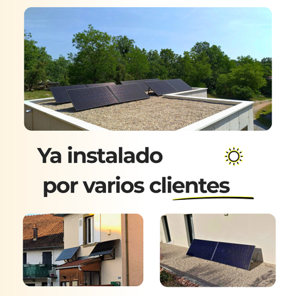 Kit solar 1500W plug and play