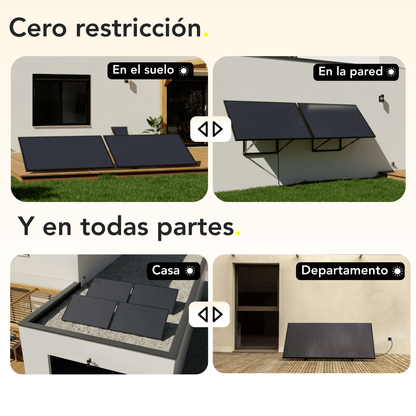 Kit solar 1500W plug and play