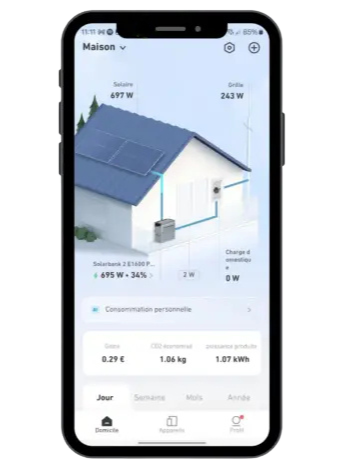 Batería Panel Solar Plug and Play Anker Solarbank 2 PRO 1,6 kWh